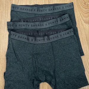 Savage X Fenty Charcoal Boxer Briefs